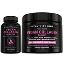Vital Vitamins Vegan Collagen Booster Capsules + Vegan Collagen Booster Powder