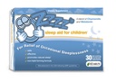 OZzzz’s Sleep Aid for Children, with Melatonin and Chamomile, Pediatrician Formulated, Zero Sugar, Vegan, Orange Dream Flavor, 30 EZ Melt Tablets