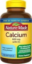 Nature Made Calcio 600 mg Con Vitamina D Liquid Softgels 100 ea (Pack of 2)