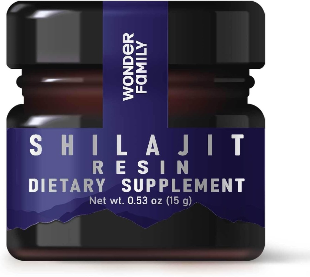 Puro Himalayan Shilajit Resin - natural Shilajit Resin with Fulvic Acid " Trace Minerals Suplemento - puro Himalayan Shilajit for Men, puro Shilajit for Women - Shilajit Suplemento 1 Pack