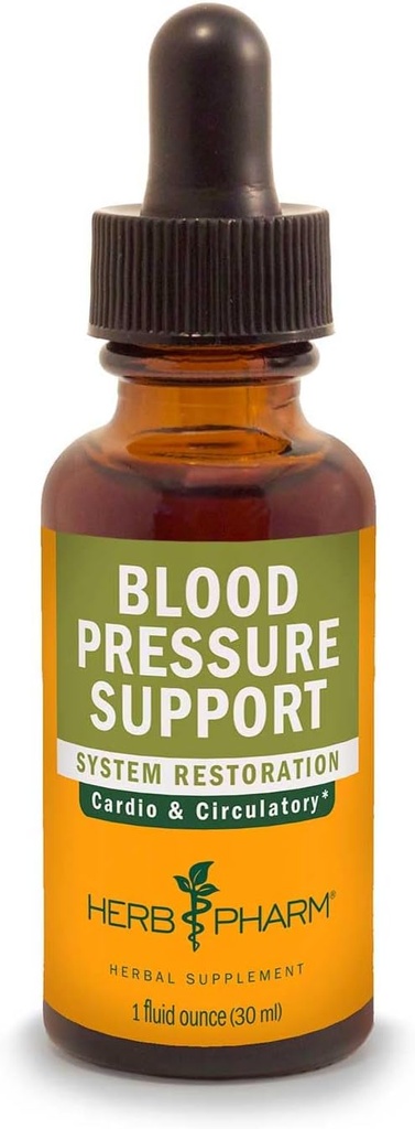 Herb Pharm Blood Pressure Support Fórmula líquida para los sistemas cardiovasculares y circulatorios - 1 onza (FLINDEN01)