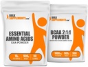 BulkSupplements EAA Powder 500g + BCAA 2:1 500g Bundle