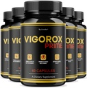 (5 Pack) Vigorox Prime Capsules - Official VigoroxPrime Pills Advanced Support Formula - Maximum Strength, All Natural Ingredients for Overall Health & Wellness Reviews, 300 Capsules for 5 Months