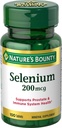 Bounty Selenium 200 mcg Natural High Selenium Yeast, 100 Tablets (Pack of 3)
