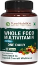 Nutrición Pura Multivitaminas Alimentarias para Hombres TENIDO 90 Tabs ANTE One-A-Day TEN 100% RDA TENIDO 24 Vitaminas Naturales y Minerales ANTE Todas las plantas naturales Multivitamina para Hombres ANTE 3 Meses