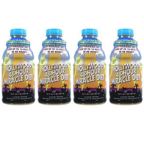 Hollywood 48-Hour Miracle Diet 4 Pack (32oz x 4)