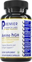 Premier Research Labs Amino HGH - HGH Supplements for Men, HGH Supplements for Women, Amino Acids, L-Arginine, L-Lysine, HGH Enhancer, Support Human Growth Hormone and Muscle Growth - 105 Capsules