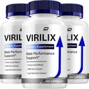 Virilix Capsule – Virilix Natural Ingredients Advanced Formula Health Support and Reviews (3 Pack - 180 Capsules)