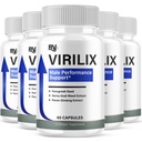 BLUE VIBE Virilix Premium Performance and Advanced Health Management Supplement Pills, Virilix Maximum Strength Daily Health Support and Overall Wellness Formula Supplement (5 Pack - 300 Capsules)