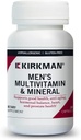 Kirkman 60 a 90 Hombres Multi-Vitamin y Mineral Boost TENIDO 120 Capsules Vegetarianos TENIDO SUPERVISIÓN Proporciona una vitamina integral y soporte mineral para Hombres de Edad TENIDO Gluten y Casein Gratis
