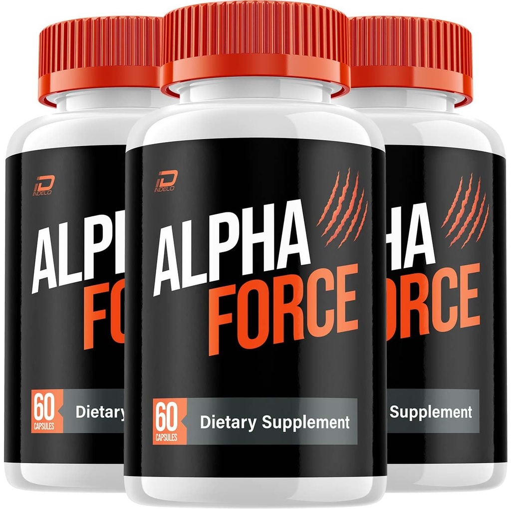 Alpha Force Capsule – AlphaForce Natural Ingredients Advanced Formula Health Support and Reviews (3 Pack - 180 Capsules)