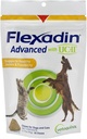 Vetoquinol Flexadin Advanced Dog Hip and Joint Supplement with Undenatured Collagen, One Chew a Day Hip and Joint Support Chew for Dogs and Cats, Clinically Proven Vet-Approved Fórmula, 30 Chews