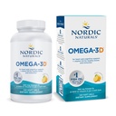 Nordic Naturals Omega-3D, Lemon Flavor - 120 Soft Gels - 690 mg Omega-3 + 1000 IU Vitamin D3 - Fish Oil - EPA & DHA - Immune Support, Brain & Heart Health, Healthy Bones - Non-GMO - 60 Servings