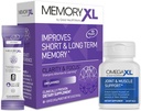 Suplemento de Soporte Conjunto OmegaXL, para Alivio - Apoyo al Musculo Natural, Aceite de Mussel Lipped Verde, 60 Conde &amp; MemoryXL, Magnesium L-Threonate: Suplemento Cerebro para Memoria > Desflavorado 30 Pack