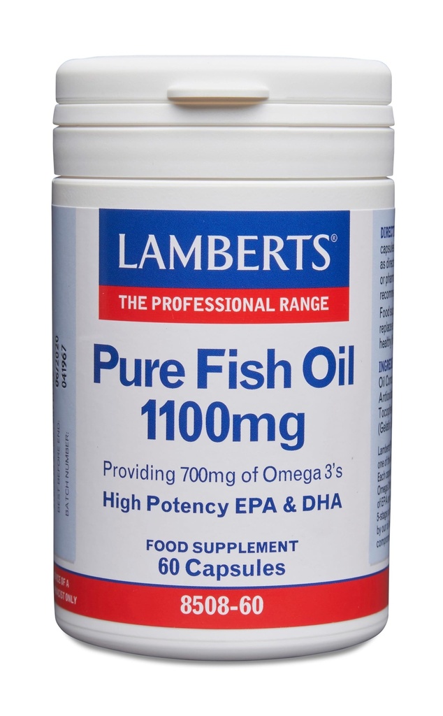 LAMBERTS Pure Fish Oil, 60 CT