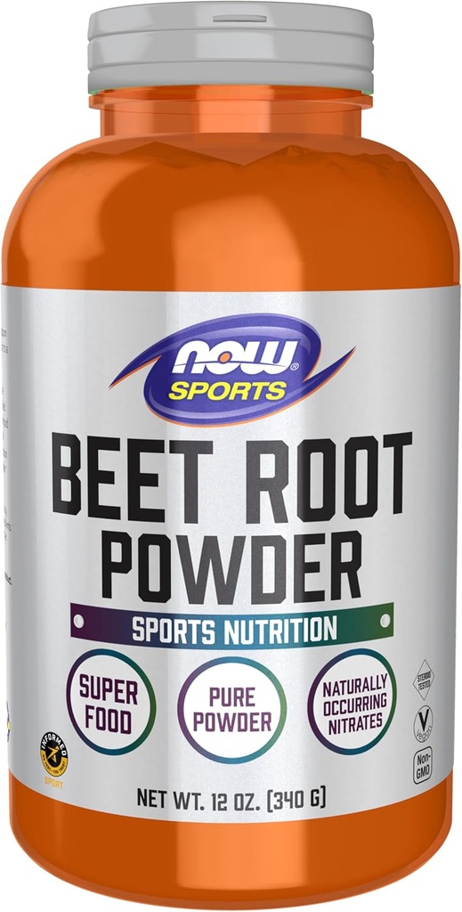 AHORA Foods Sports Nutrition, Beet Root Powder, Super Food With Naturally Occurring Nitrates, 12-Ounce