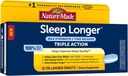 Nature Made Sleep Longer, Melatonin 10mg Time Release Tri-Layer Tablets, Ayuda a mejorar la calidad del sueño, Fall Asleep Faster, Manténgase más largo, L-Theanine y GABA para ayudar a calmar su mente, 35 Tablets