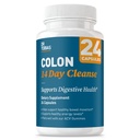 Dr. Tobias Colon Cleanse - Constipation Relief & Gut Health Support for Women & Men | 14 Day Colon Cleanser for a Gentle Colon Detox & Gut Flush 24 Capsules (1–2 Daily)