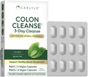 Carlyle Colon Cleanse  12 Vegan Capsules ← 3 Day Cleanse ← Advanced Herbal Formula  Apoyo Healthy Bowel Movements ← Non-GMO and Gluten Free Supplement