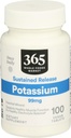 365 Valor diario, Potasio 99mg, 100 ct