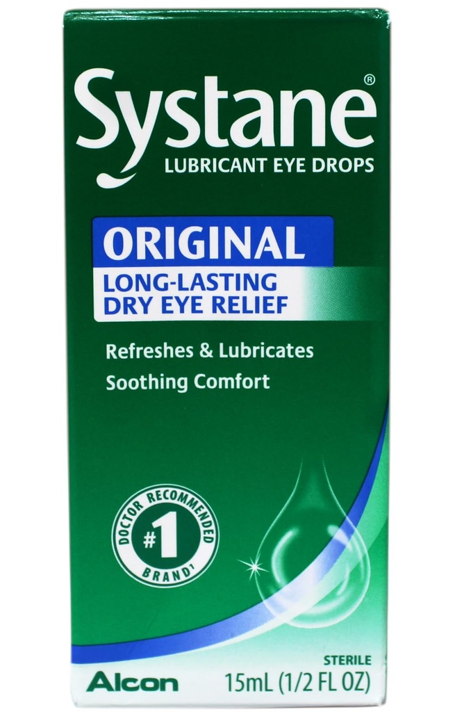 Systane Eye Drops, Lubricant, Long Lasting (Pack of 24)