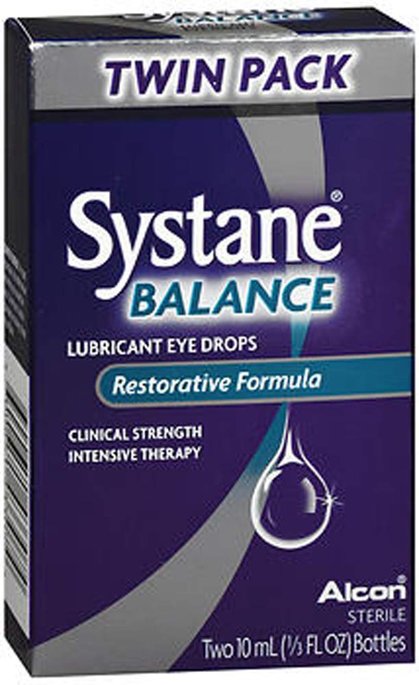 Systane Balance Eye Drops, Pack of 2