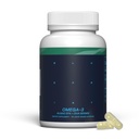 Blueprint Bryan Johnson Omega-3 - Vegan Algae Omega 3 Supplement with EPA/DHA - 800mg Plant-Based for Brain, Heart & Joint Support - High Absorption Triglyceride Form - 1:1 EPA/DHA