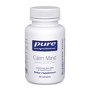 Pure Encapsulations Calm Mind - Calming Supplement - Saffron Extract & Theracurmin Supplement - Supports a Calm Mindset - Gluten-Free, Non-GMO & Hypoallergenic - 60 Capsules (60 Servings)