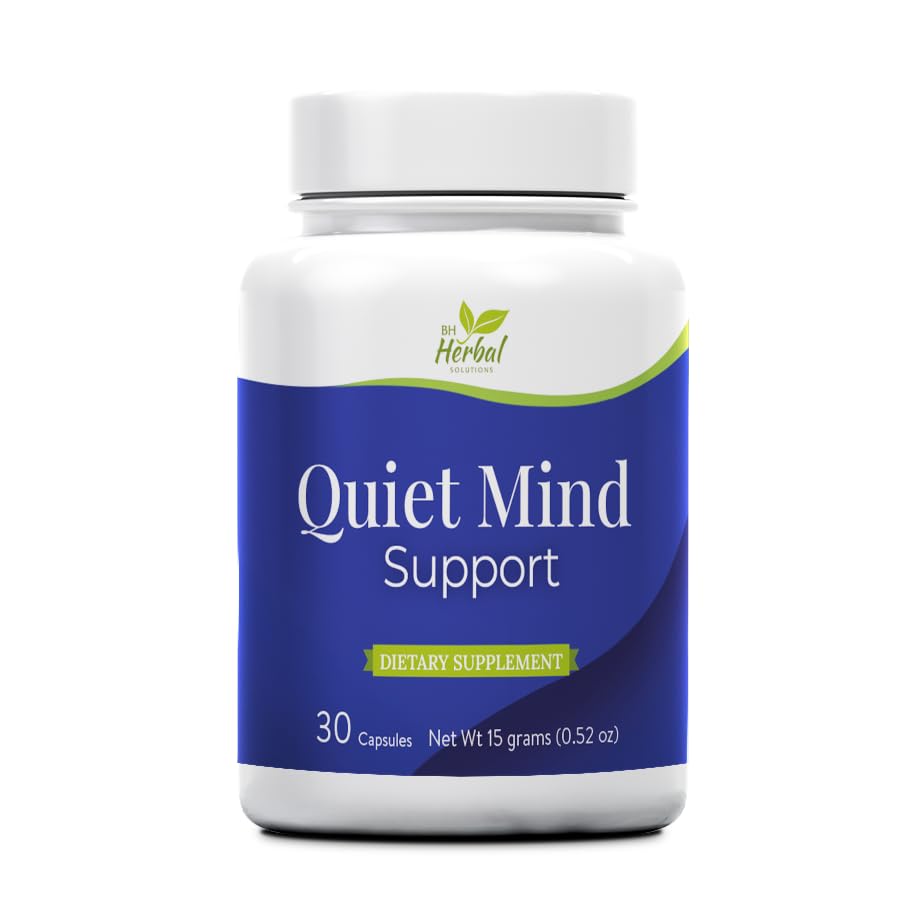 Quiet Mind Relaxation & Calm Support 100% Natural and Herbal