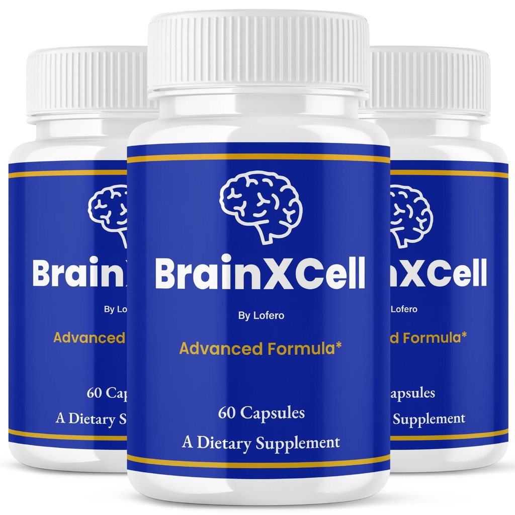 (3 Pack) Brainxcell Capsules, Brainxcell Performance Memory Supplement for Mental Clarity, Health & Wellness, Advanced Nootropic Mind Power Supplement Pills Better Focus, Attention, Calm Mood (180 ct)