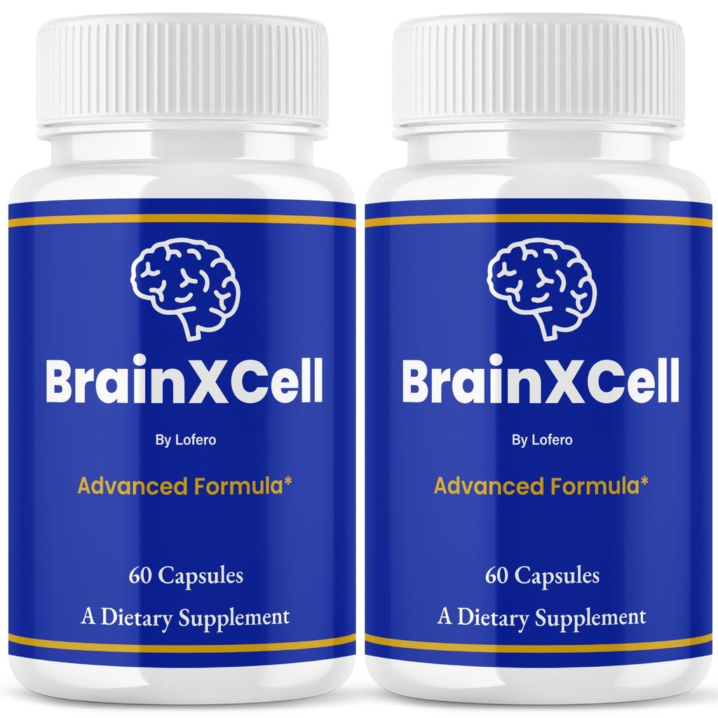 (2 Pack) Brainxcell Capsules, Brainxcell Performance Memory Supplement for Mental Clarity, Health & Wellness, Advanced Nootropic Mind Power Supplement Pills Better Focus, Attention, Calm Mood (120 ct)