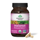 ORGANIC INDIA Shatavari Capsules - Herbal Supplement, Supports Hormonal Balance & Immune System, Vegan, Gluten-Free, USDA Organic, Supports Reproductive Health - 60 Capsules