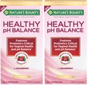 Probióticos de recompensa de la naturaleza para las mujeres, Probióticos vaginales para el equilibrio de pH saludable, 2 millones de CFU, Strains clínicamente estudiados, Píldoras de equilibrio de pH, 30 cápsulas vegetarianas (Pack de 2)