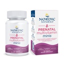 Nordic Naturals Vegetarian Prenatal Multivitamin Minis - 90 Easy to Swallow Tablets - Highly Absorbable Multivitamin and Mineral Supplement to Support Pregnancy - Non-GMO, 30 Servings