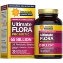 Renew Life Ultimate Flora Probiotics for Women 65 Billion CFU Delayed Release Vegan Capsules  Vaginal ← Salud Digestiva ANTE Immune Health ← Dairy Free ← 30 Count