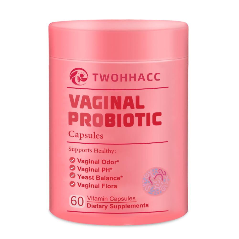 Probiotics for Women PH Balance Digestive Urinary 5 Billion CFU 4 Strains Promote Healthy Vaginal Odor and Vaginal Flora 60 Ct Oral Probiotics