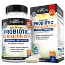 Probiotic 65 Billion - Probiotics with Prebiotic for Women & Men - Lactobacillus Acidophilus Digestive Health Capsules - Targeted Release Technology - Shelf Stable Supplement Non-GMO Dairy Free-30ct