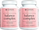 Balance Complex 17-in-1 Vaginal Health 100 Billion Probiotics for Women pH Balance with Cranberry & D-Mannose | Promote Urinary Tract Health for Vaginal Odor & Vaginal Flora, 60 Capsules (Pack of 2)