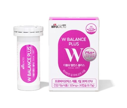 Women’s Balance Probiotics (1 Box of 28 Capsules), Premium Denmark Probiotics for Feminine Health, Specially Formulated and Patented Denmark Probiotics