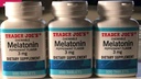 Trader Joe's 3 Pack Chewable Melatonin Peppermint Flavor 3MG, 100 Tablets