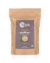 Yupik Organic Whole Husk Psyllium 8.8 Oz (Pack of 6), 95% Purity, Soluble Fiber, USDA Certified, Non-GMO, Kosher, Gluten-Free, Sugar-Free & Fat-Free, Unflavored, Plant-Based