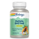 SOLARAY Papaya Enzymes Chewable Tablets - Digestive Enzymes for Powerful Digestive Support - with Papain and Bromelain - Natural Pineapple Flavor - Vegan, Gluten Free, 60-Day Guarantee, 180 Servings