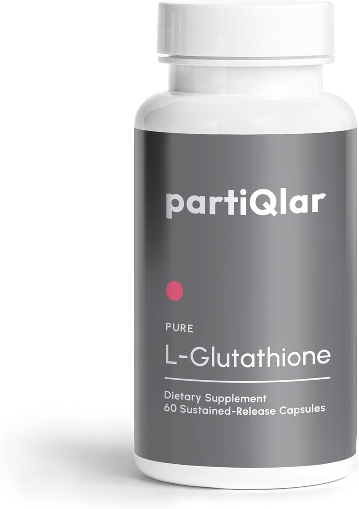 Pure L-Glutathione 500mg – Antioxidant Support " Detox Supplement – 2-Months Supply - Made in The USA - Formulario de Glutathione reducido - Sustained Release 60 Capsules