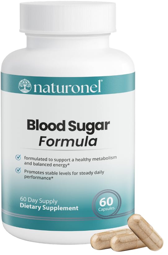 Blood Sugar Formula – Metabolic Support with Cinnamon, Banaba, Bitter Melon, Guggul, Licorice, Gymnema, Juniper, Alpha Lipoic Acid & Chromium | Made in USA, GMP Certified