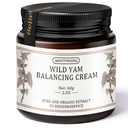 BelleHaven Wild Yam Cream – Formula Enhancement-Plant-Based Body Cream with Natural Ingredients, Lavender Scent, for Daily Skincare, 2oz / 60g Menopause