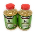 Kirkland Signature, Vitamin E 400 IU brdqt 500 Softgels (Pack of 2)