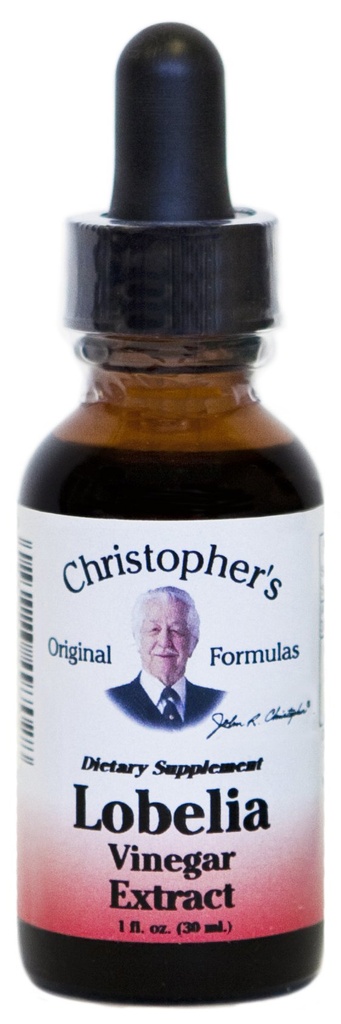 Lobelia Extract-Vinegar Based Dr. Christopher 1 oz Liquid
