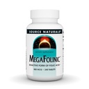 Source Naturals MegaFolinic, Bioactive Form of Folic Acid*, 800 mcg - 240 Tablets