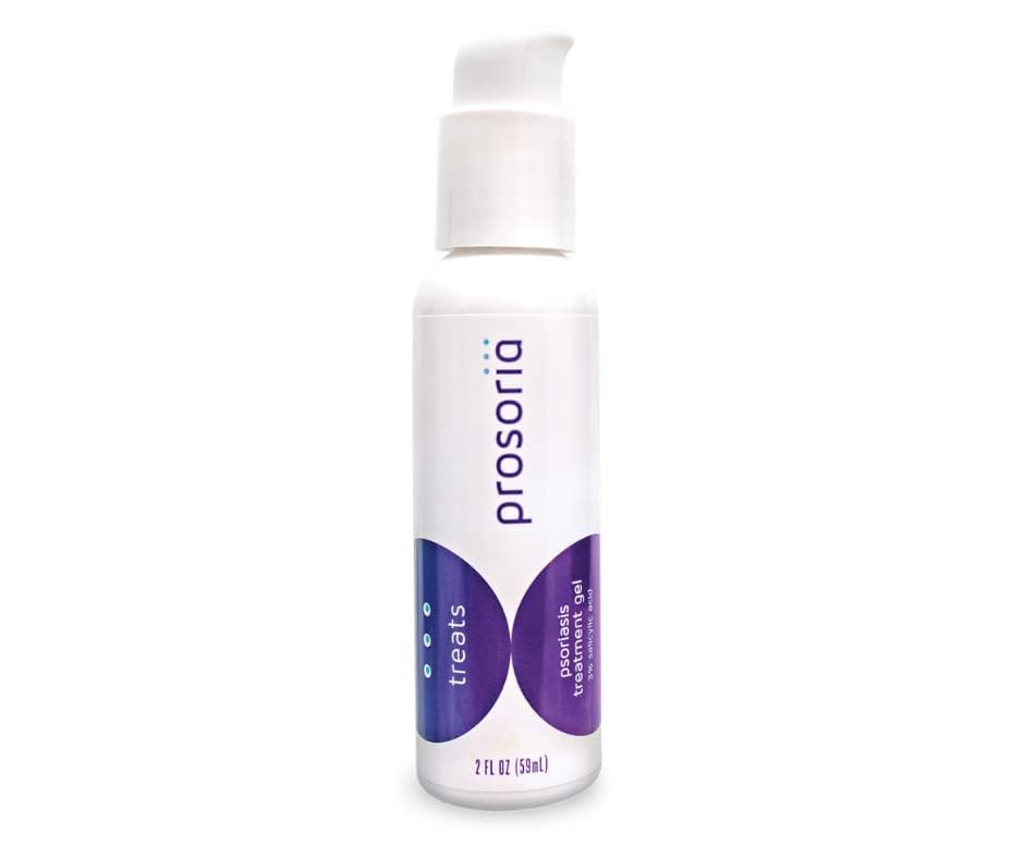 Prosoria Psoriasis Treatment Gel 2oz - Relief for Scaling, Flaking, Itching, Redness & Irritation - Non-Greasy, Fast-Drying, Steroid-Free -for Scalp, Face & Body