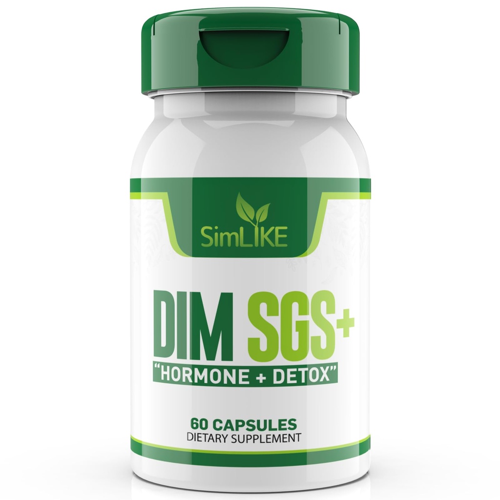 Simlike Nutraceuticals - DIM, Hormone + Detox (60 Capsules)